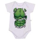 Body Algodão Bebê Reborn Hulk Roupa Bodie Recém-nascido
