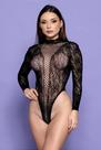 BODY ARRASTÃO COM STRASS E MANGA Y2133 - Lingerie Luxuosa e Sensual BODY ARRASTÃO COM STRASS E MANGA Y2133 - Lingerie Luxuosa e Sensual