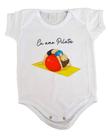 Body Baby Branco Roupinha Bebê Eu Amo Pilates