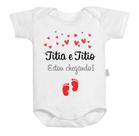 Body Baby Titia E Titio Estou Chegando Corações Amor Body Baby Titia E Titio Estou Chegando Corações Amor