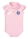 Body Bahia Polo Rosa Torcida Baby Oficial