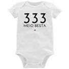 Body Bebê 333 Meio Besta - Foca na Moda