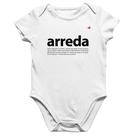 Body Bebê Algodão arreda - Foca na Moda