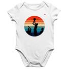 Body Bebê Algodão Basquete Vintage Sunset - Foca na Moda