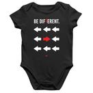 Body Bebê Algodão Be Different - Foca na Moda