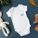 Body Bebê Algodão Bodie Macacão Recém Nascido Baleias