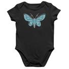 Body Bebê Algodão Borboleta Abstrata - Foca na Moda