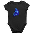 Body Bebê Algodão Borboleta Azul - Foca na Moda