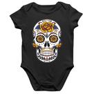 Body Bebê Algodão Caveira Mexicana - Foca na Moda