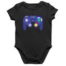 Body Bebê Algodão Controle Retrô Vídeo Game Gamepad - Foca na Moda