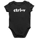 Body Bebê Algodão Ctrl+V - Foca na Moda