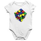 Body Bebê Algodão Cubo Mágico - Foca na Moda Body Bebê Algodão Cubo Mágico - Foca na Moda
