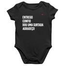 Body Bebê Algodão Dou uma surtada - Foca na Moda