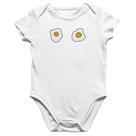 Body Bebê Algodão Eggs - Foca na Moda