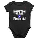 Body Bebê Algodão Houston, we have a problem - Foca na Moda