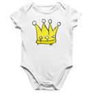Body Bebê Algodão King and Queen Crown - Foca na Moda