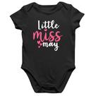 Body Bebê Algodão Little miss may - Foca na Moda