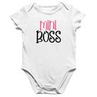 Body Bebê Algodão Mini Boss - Foca na Moda