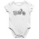 Body Bebê Algodão Moto Custom - Foca na Moda