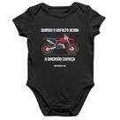 Body Bebê Algodão Motocross 4 Life - Foca na Moda