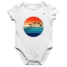 Body Bebê Algodão Música Vintage Sunset - Foca na Moda