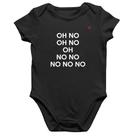 Body Bebê Algodão OH NO! - Foca na Moda