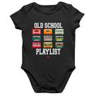 Body Bebê Algodão Old School Playlist - Foca na Moda