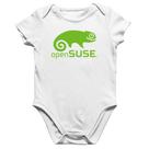 Body Bebê Algodão openSUSE Linux Logo - Foca na Moda Body Bebê Algodão openSUSE Linux Logo - Foca na Moda