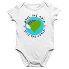 Body Bebê Algodão Save The Arts Save The World - Foca na Moda