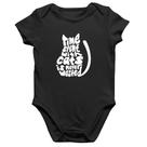 Body Bebê Algodão Time spend with cats is never wasted - Foca na Moda