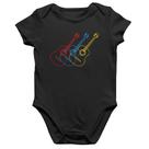 Body Bebê Algodão Violão Cores - Foca na Moda