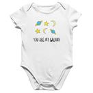Body Bebê Algodão You Are My Galaxy - Foca na Moda Body Bebê Algodão You Are My Galaxy - Foca na Moda