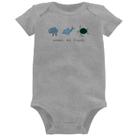Body Bebê Animals are friends - Foca na Moda Body Bebê Animals are friends - Foca na Moda