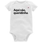 Body Bebê Aqui não queridinha - Foca na Moda Body Bebê Aqui não queridinha - Foca na Moda