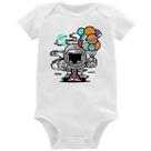 Body Bebê Astronauta Chibi - Foca na Moda