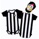Body Bebê Atlético MG Mascote Com Boné Oficial