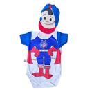 Body Bebê Bahia Mascote Com Boné Oficial