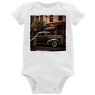 Body Bebê Carro antigo na cidade - Foca na Moda Body Bebê Carro antigo na cidade - Foca na Moda