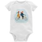 Body Bebê Casal Bicicleta - Foca na Moda Body Bebê Casal Bicicleta - Foca na Moda