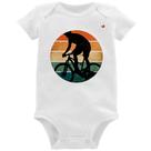 Body Bebê Ciclismo Vintage Sunset - Foca na Moda