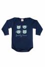 Body Bebê com Calça Little Pets em Cotton - Lua Encantada