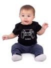 Body Bebê Controle Video Game Player 2 Preto