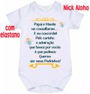 body bebê convite padrinhos cód 1935