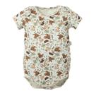 Body Bebê Curto Menino Estampado Camping - Hug