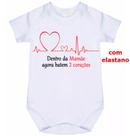 body bebê dentro da mamãe agora batem 2 corações cód 1715