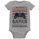 Body Bebê Do Not Disturb This Gamer - Foca na Moda