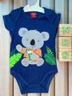 Body Bebê Em Cotton Estampa Coala Marisol Cor:Azul MarinhoTamanho:GG Body Bebê Em Cotton Estampa Coala Marisol Cor:Azul MarinhoTamanho:GG