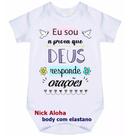 body bebê eu sou a prova que Deus responde orações cód 9026