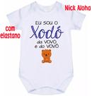 body bebê eu sou o xodó da vovó e do vovô cód 2873