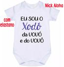 body bebê eu sou o xodó da vovó e do vovô cód 2874